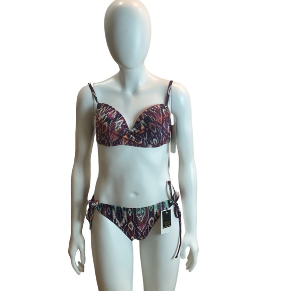 Ninety Six Degrees Aztec Print Push-Up 2-piece Bikini in an Array of Colors - Picture 2 of 8